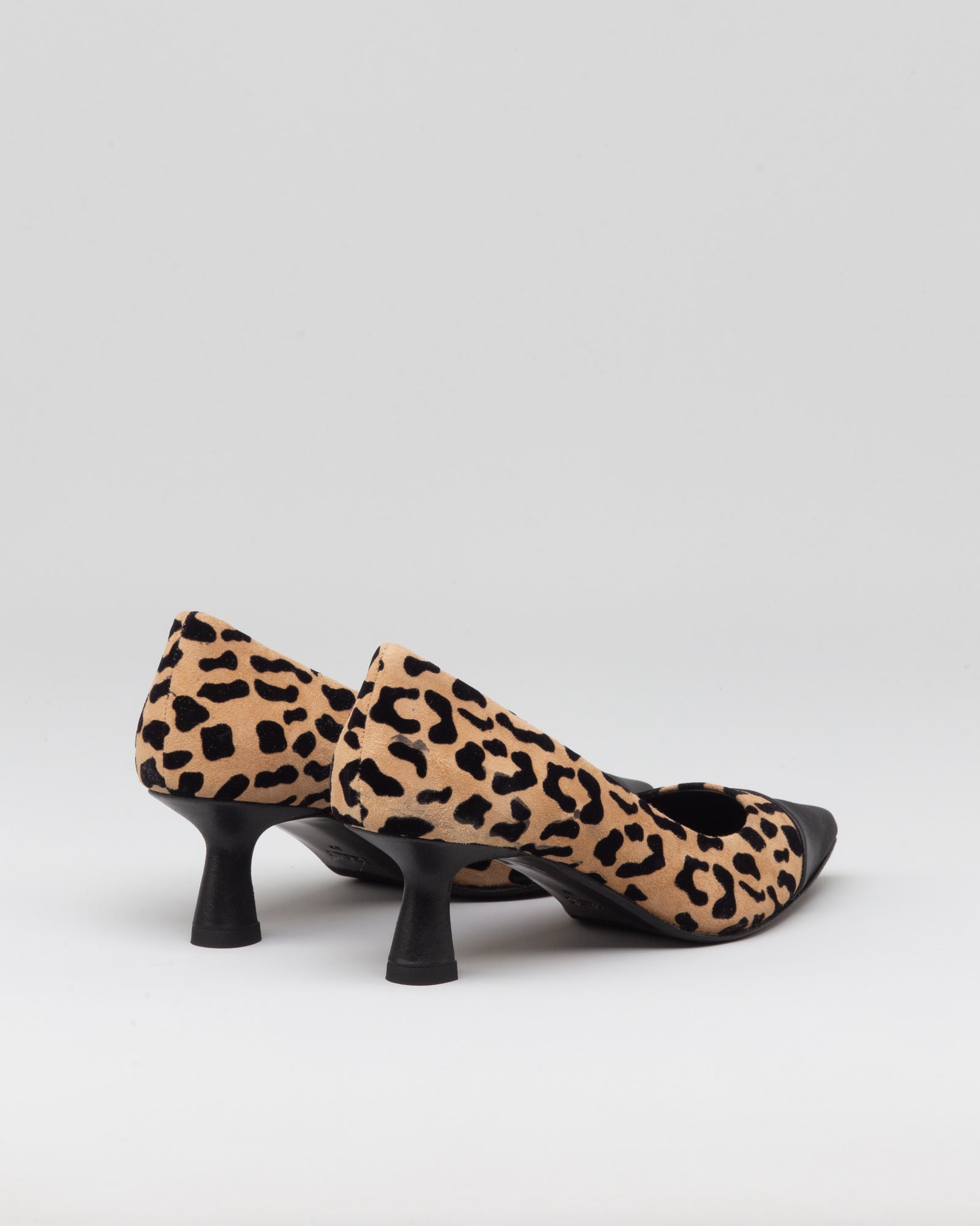 Decollete animalier in suede -  RISVOLTO |  Risvolto.com