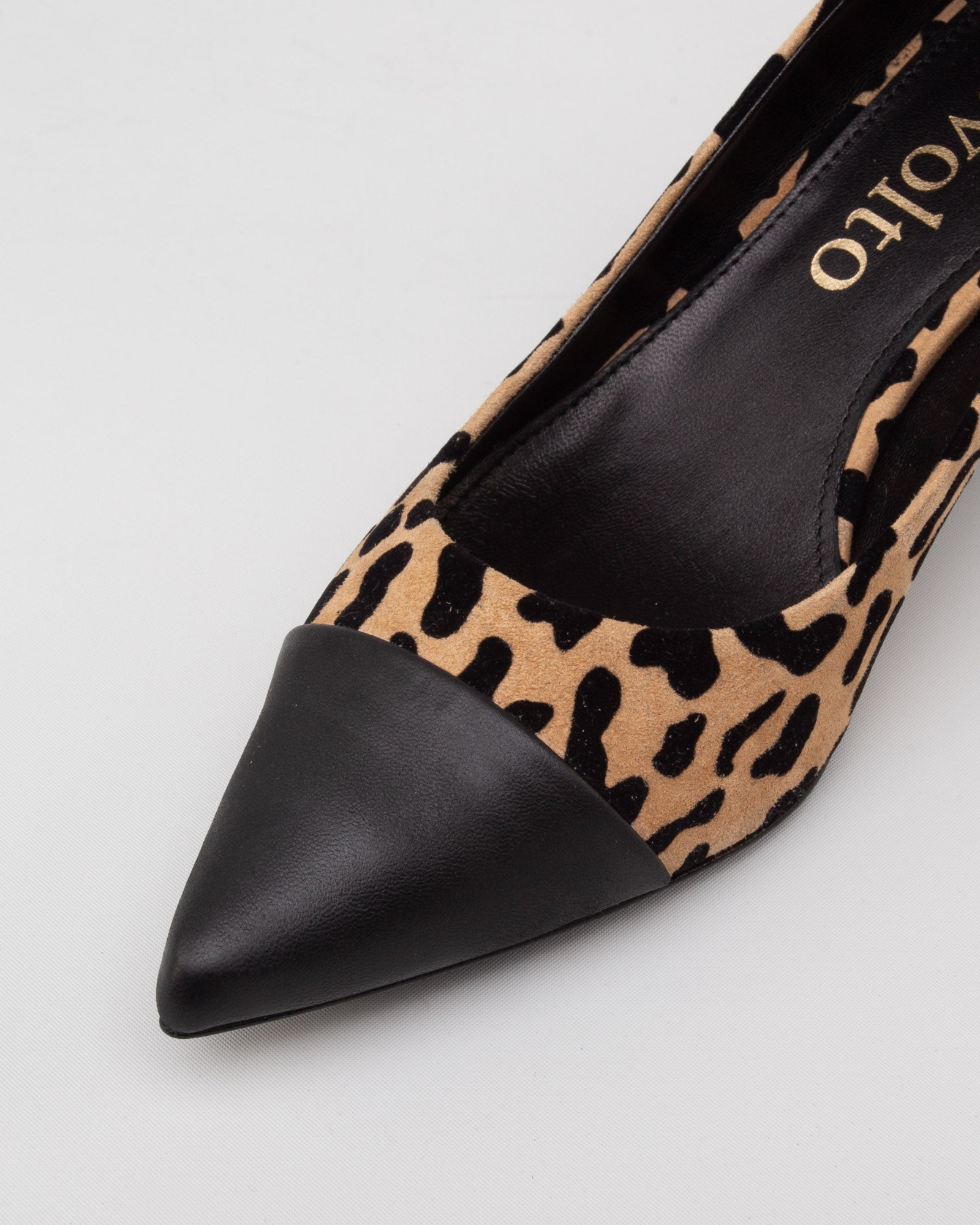 Decollete animalier in suede -  RISVOLTO |  Risvolto.com