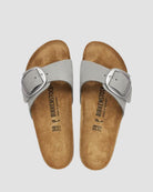 Madrid Big Buckle Nubuck Gray - BIRKENSTOCK | Risvolto.com