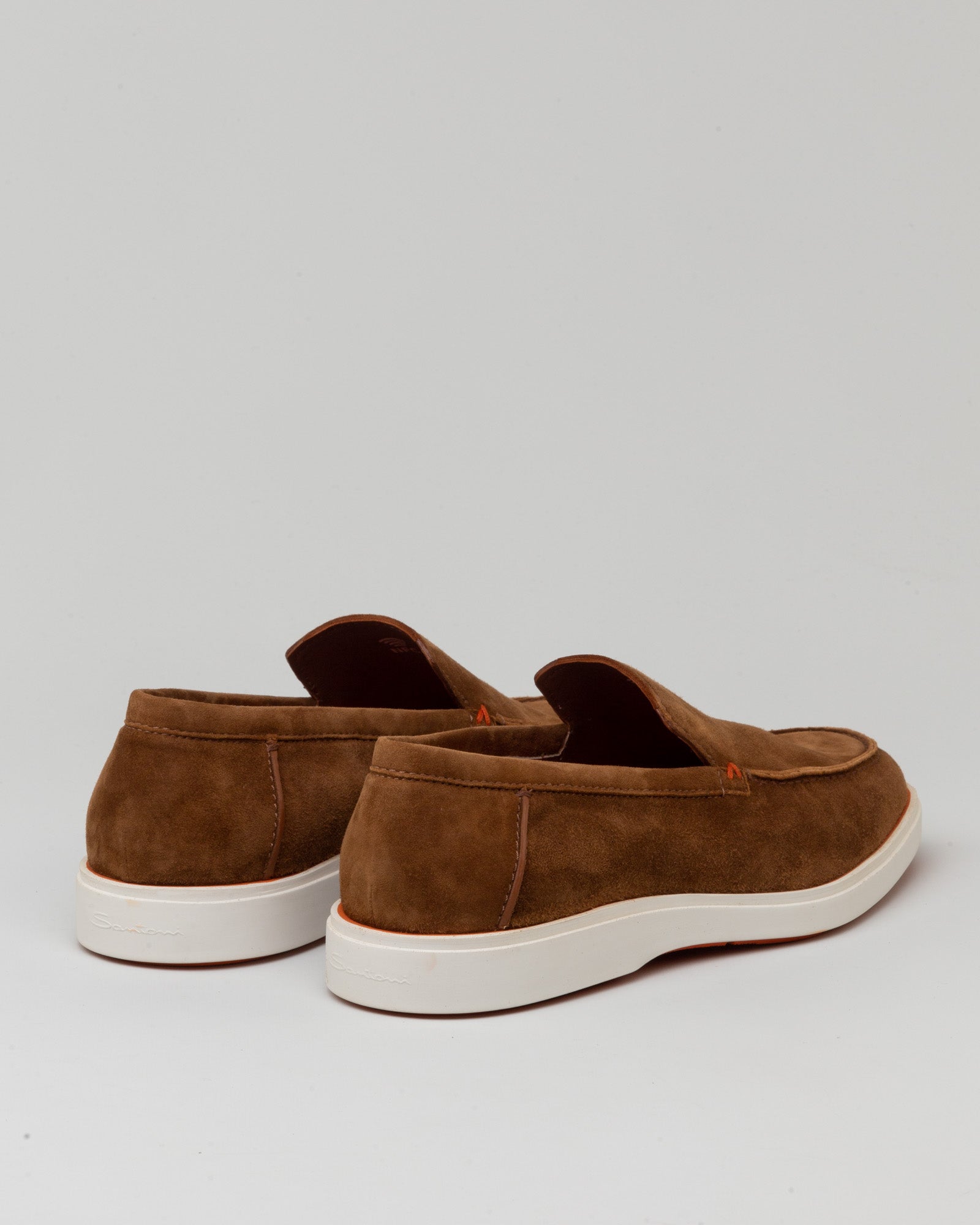 Mocassino in suede - SANTONI | Risvolto.com