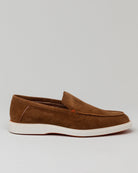 Mocassino in suede - SANTONI | Risvolto.com