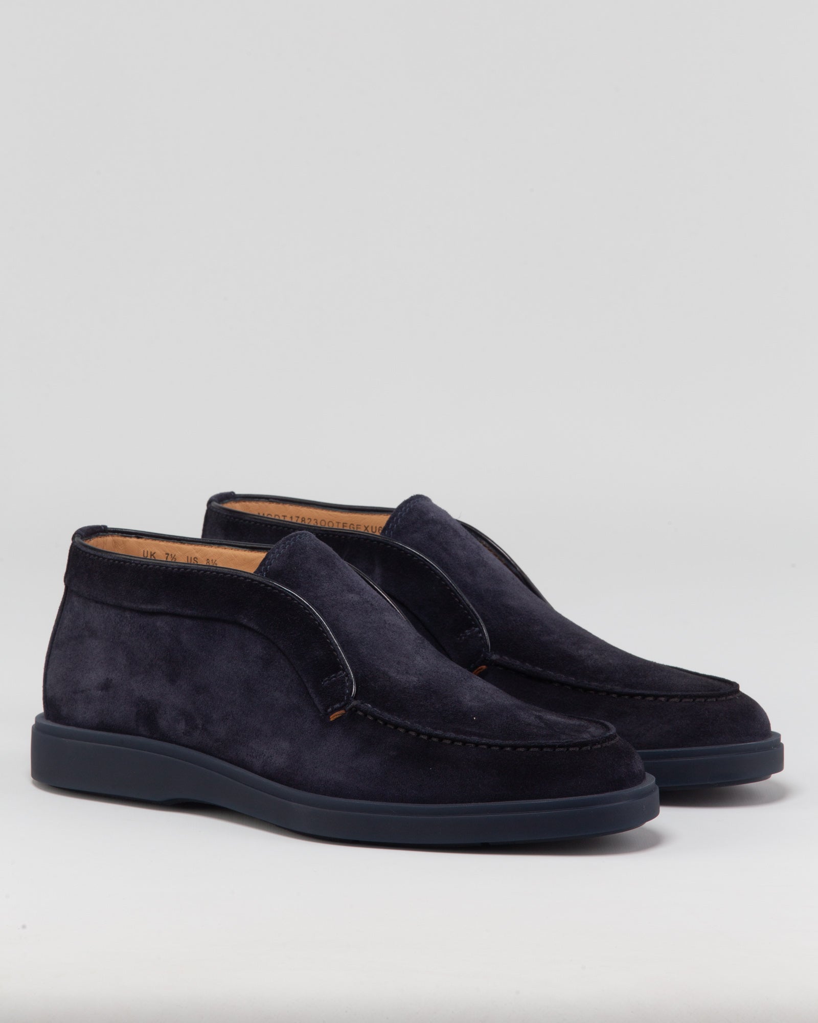 Polacchina Slip-on in suede - SANTONI | Risvolto.com