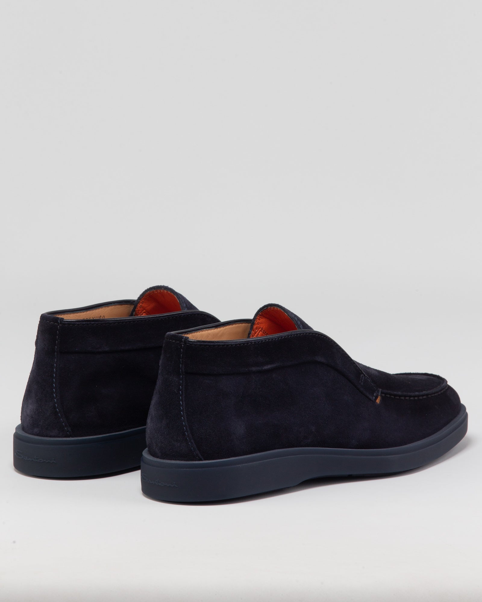 Polacchina Slip-on in suede - SANTONI | Risvolto.com