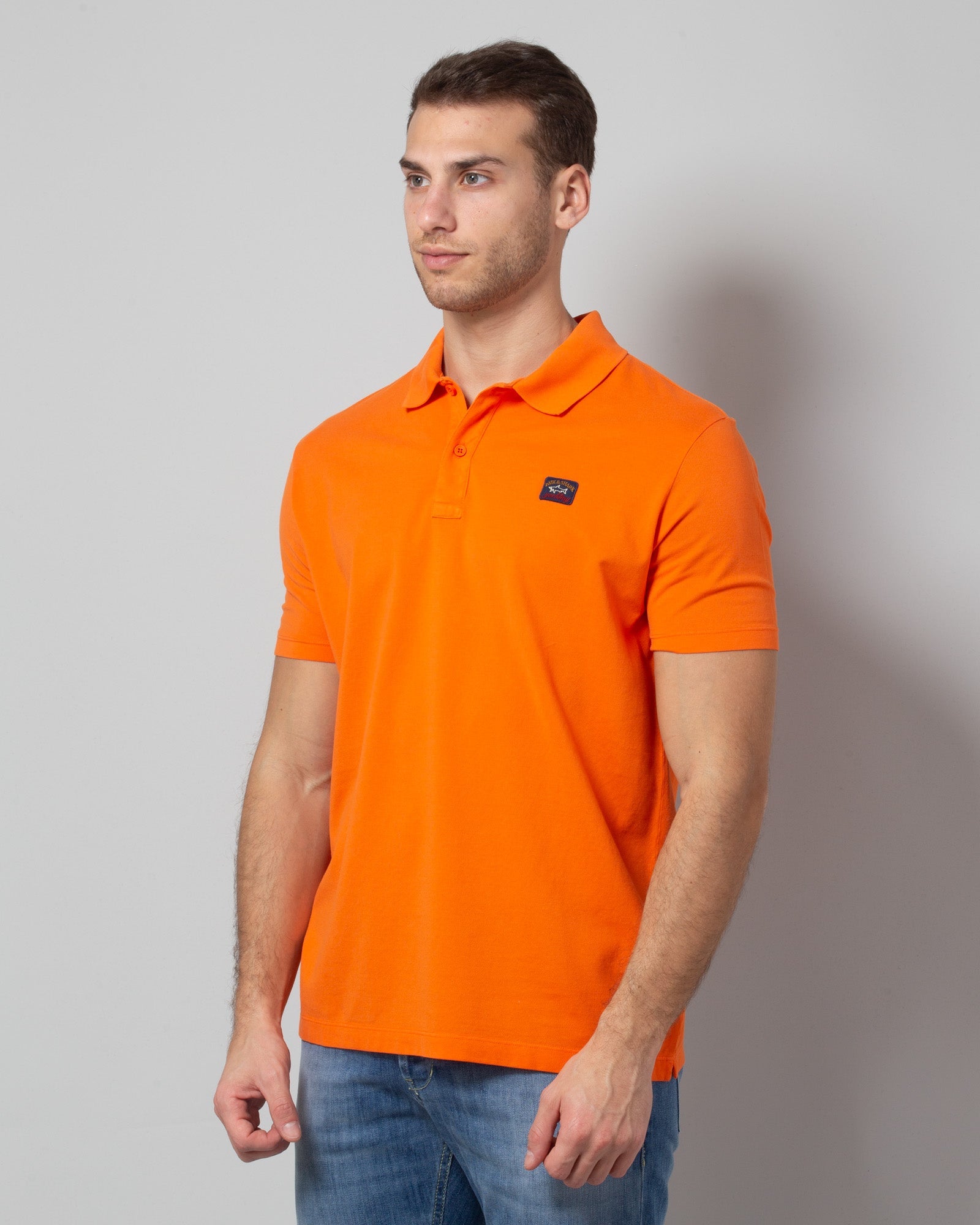 Polo con patch ricamata - PAUL & SHARK | Risvolto.com