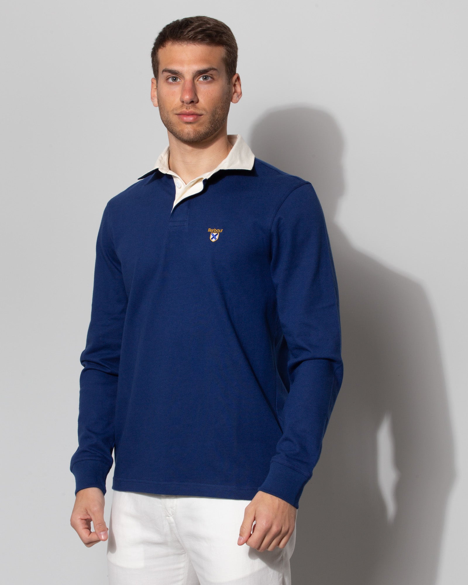 Polo rugby manica lunga - BARBOUR | Risvolto.com