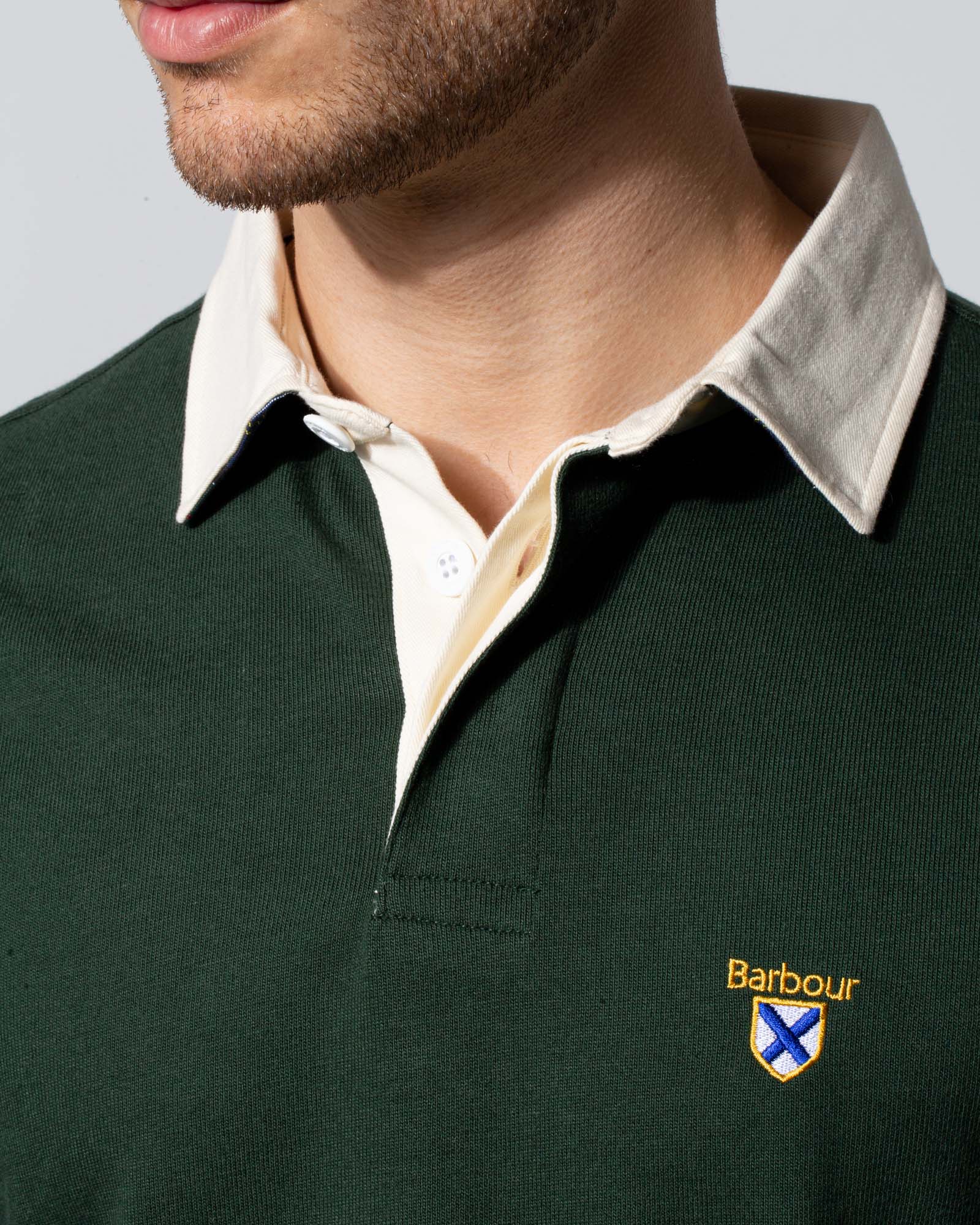 Polo rugby manica lunga - BARBOUR | Risvolto.com