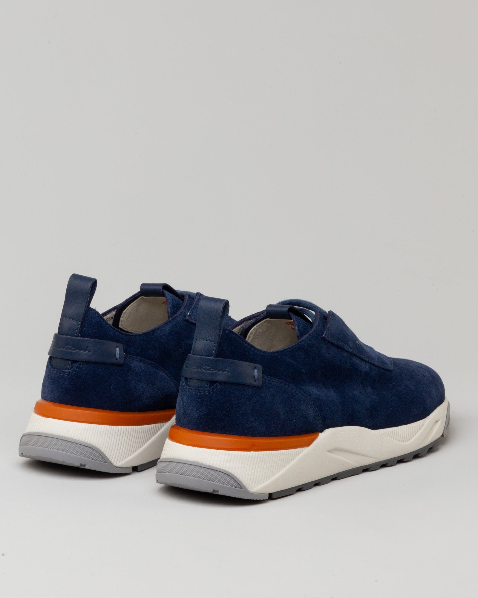 Sneakers Innova in suede - SANTONI | Risvolto.com