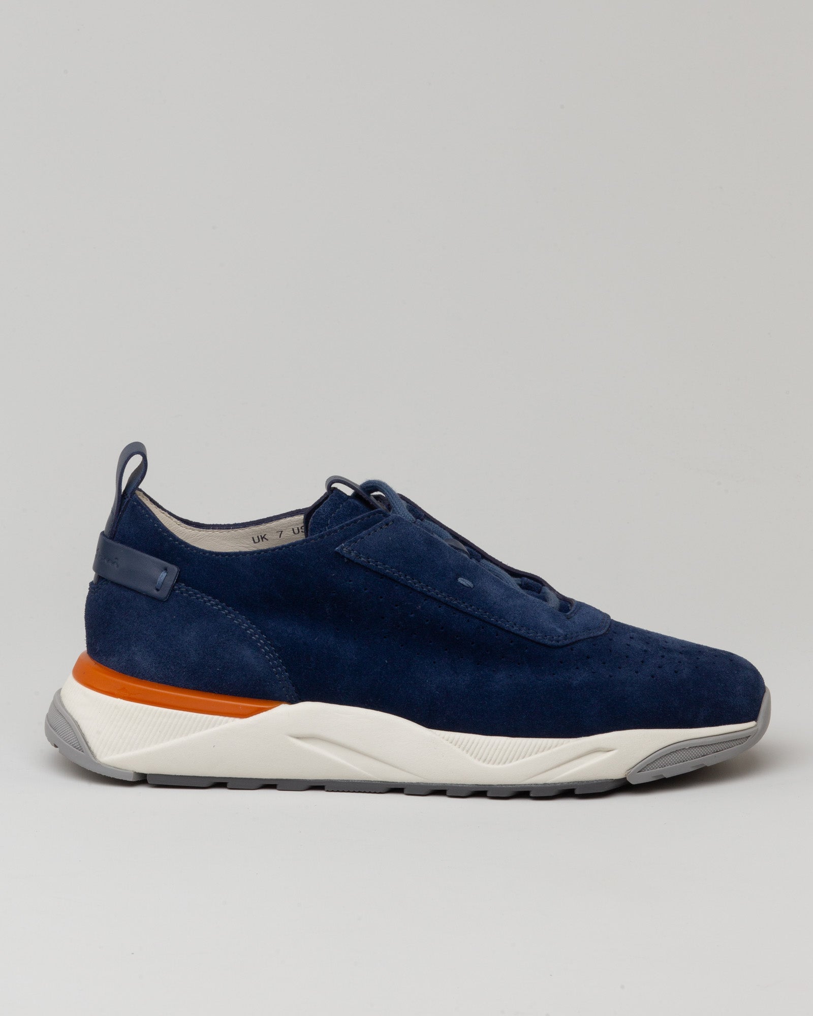 Sneakers Innova in suede - SANTONI | Risvolto.com