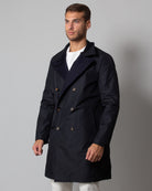 Soprabito double face in cashmere Storm System - Kired | Risvolto.com