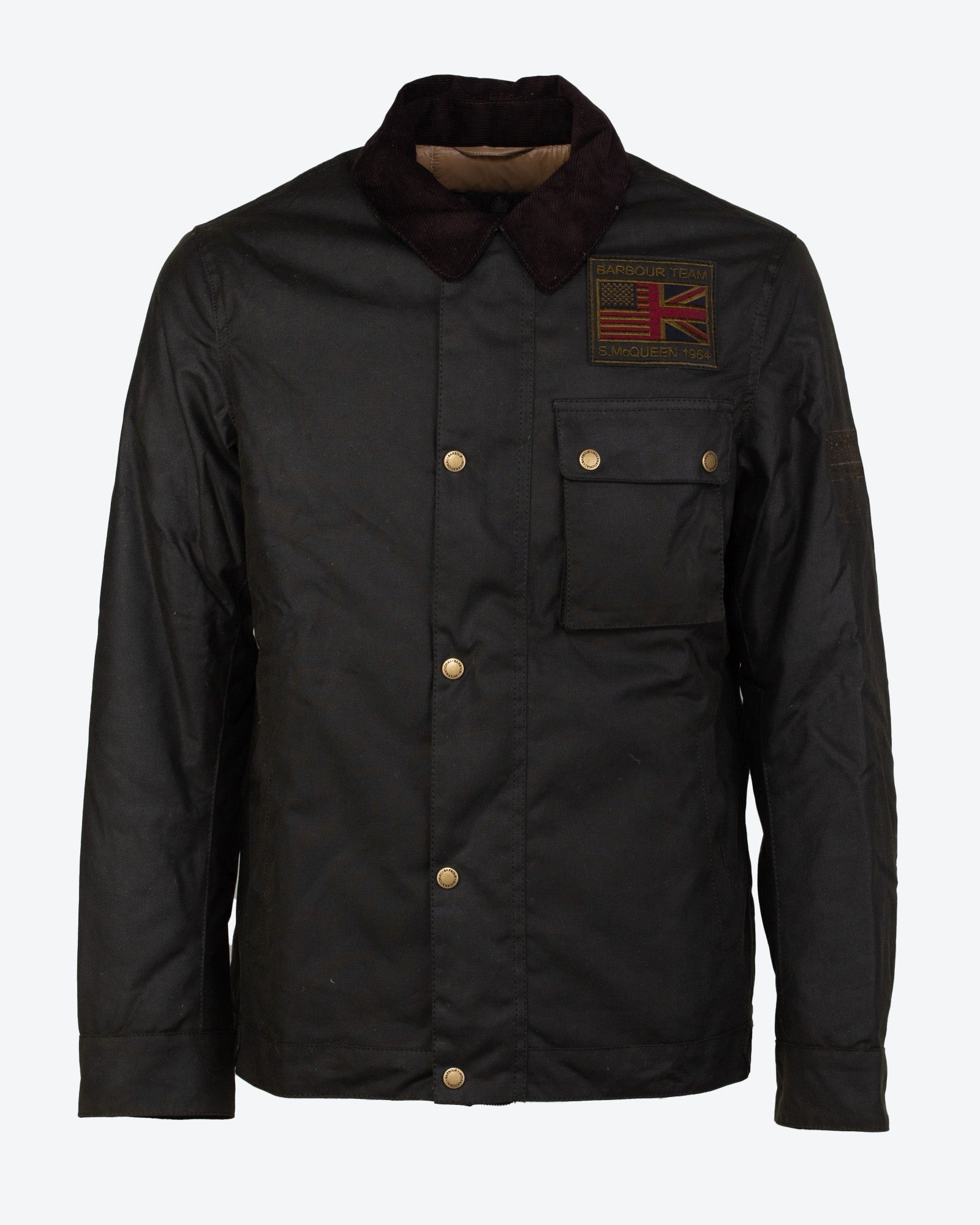 Steve McQueen wax cotton Jacket - BARBOUR | Risvolto.com