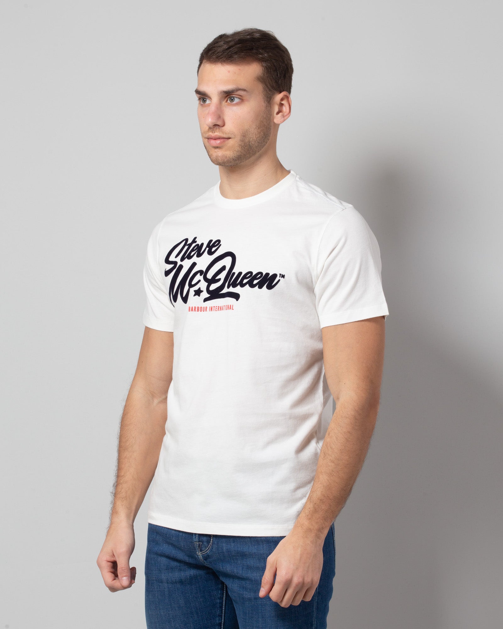 T-shirt Murrey Steve McQueen - BARBOUR | Risvolto.com